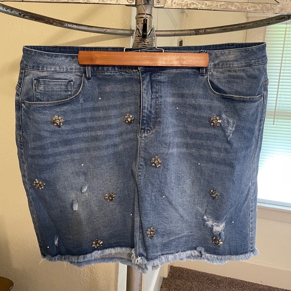 Denim skirt